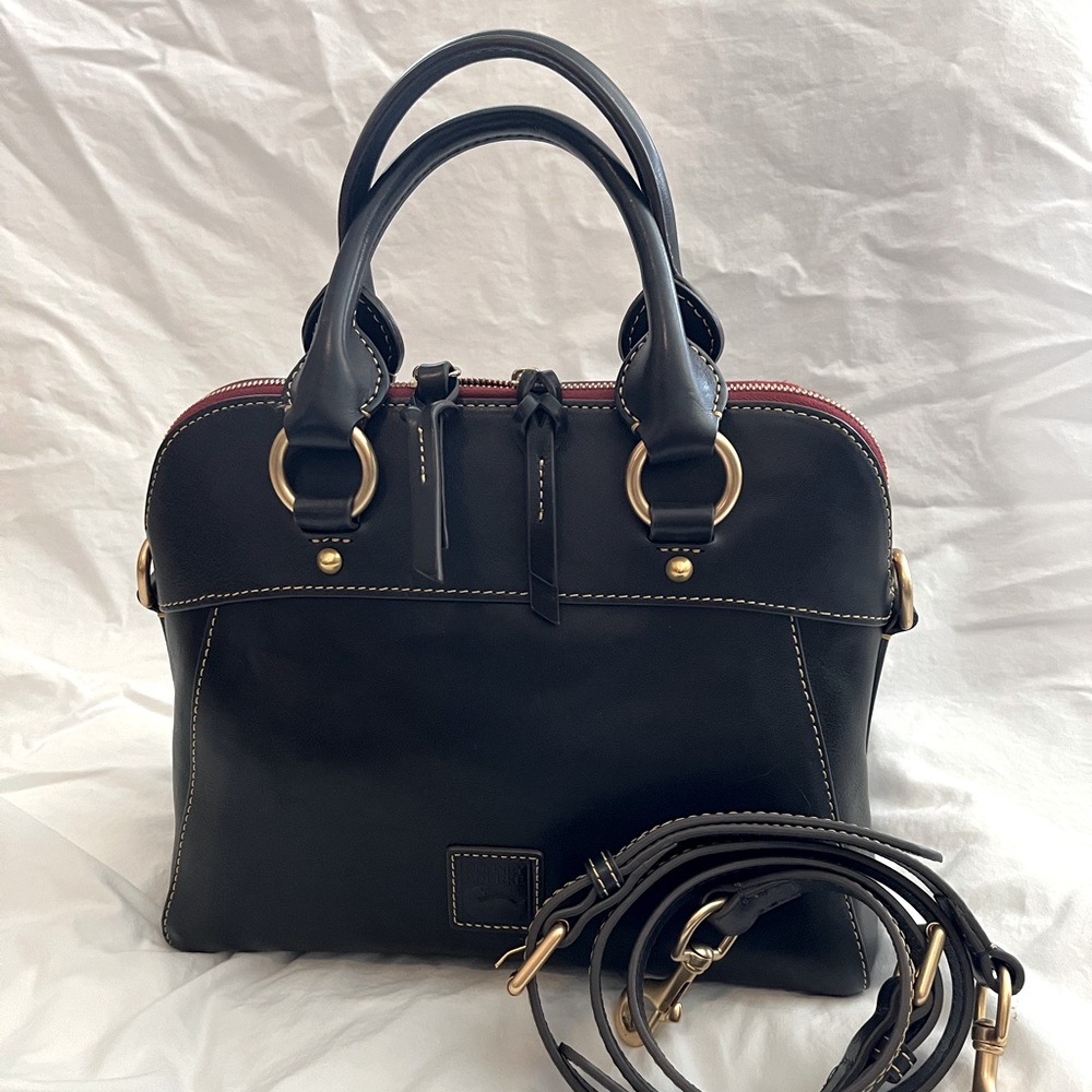 Dooney and Bourke Florentine Cameron satchel - Navy